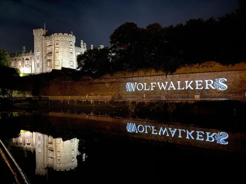 Nightly projections from Cartoon Saloon's Wolfwalkers as Kilkenny Animated gets underway