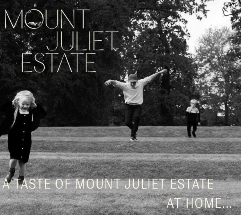 Experience the delights of Mount Juliet at home with stunning takeaway menu