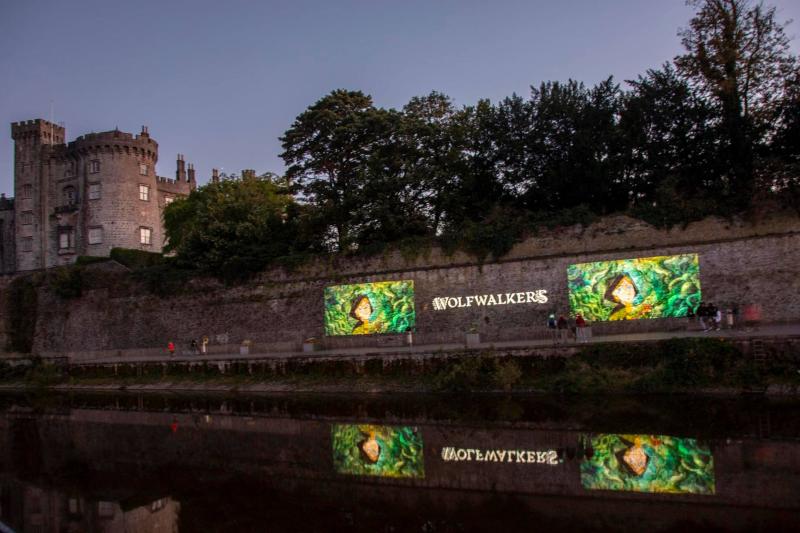 Only three nights left to see Kilkenny Animated projections on Kilkenny Castle