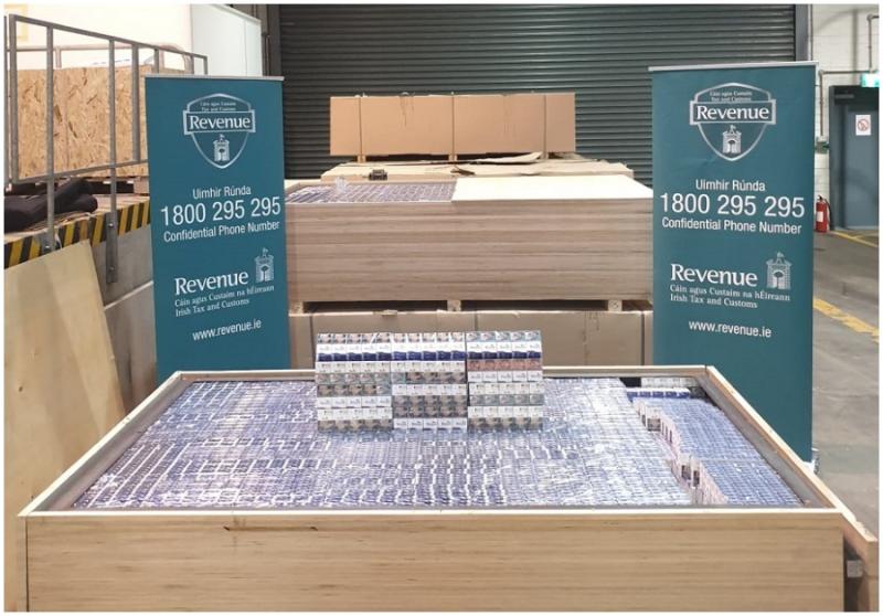 Revenue make multi-million smuggled cigarettes seizure using x-ray scanner 
