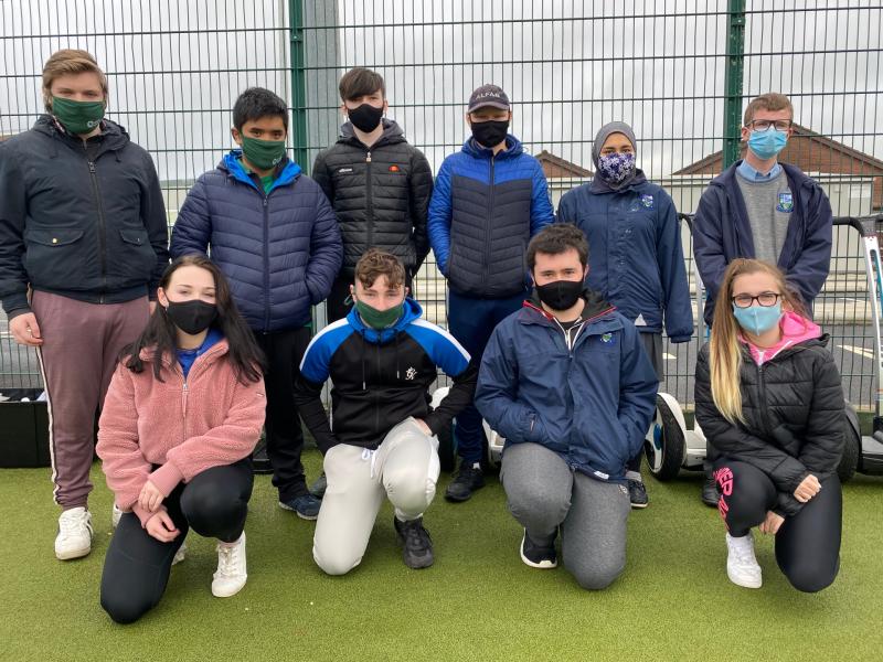 Segway fun for Coláiste Mhuire Johnstown students Kilkenny Live