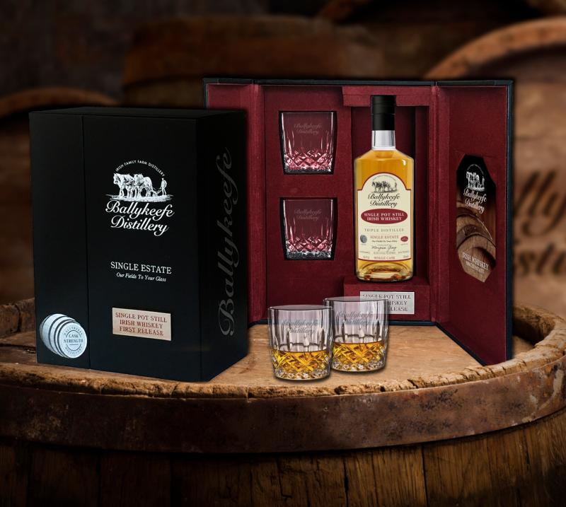 Ballykeefe Distillery in Kilkenny launches its own triple-distilled whiskey