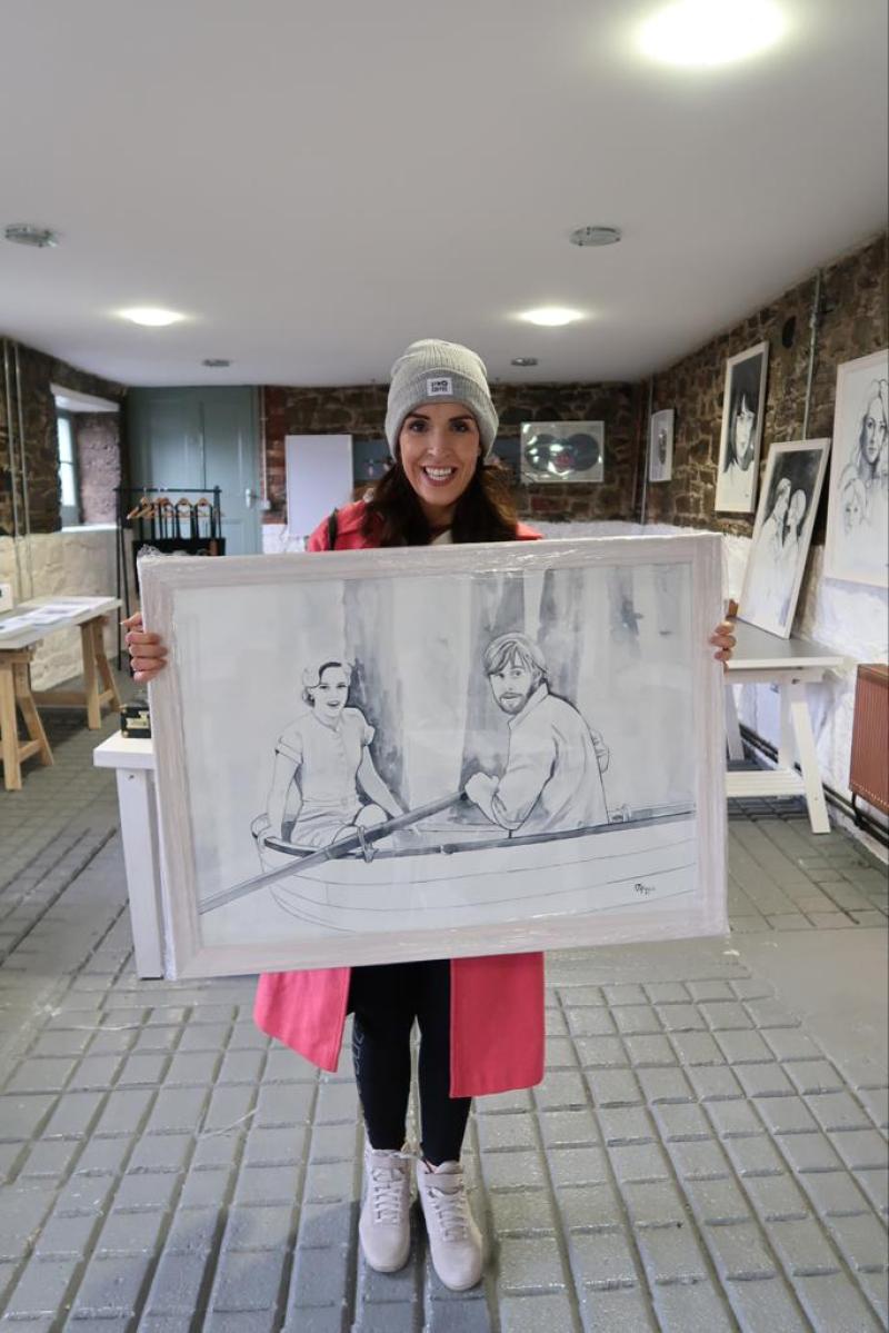 Local artist to raffle painting for Amber Kilkenny Women's Refuge