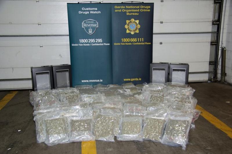 Two men arrested as gardai make huge drugs seizure in Dublin