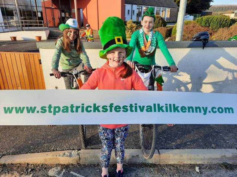 Cycle Kilkenny calling for school children to green their journey to school for St. Patrick's Day
