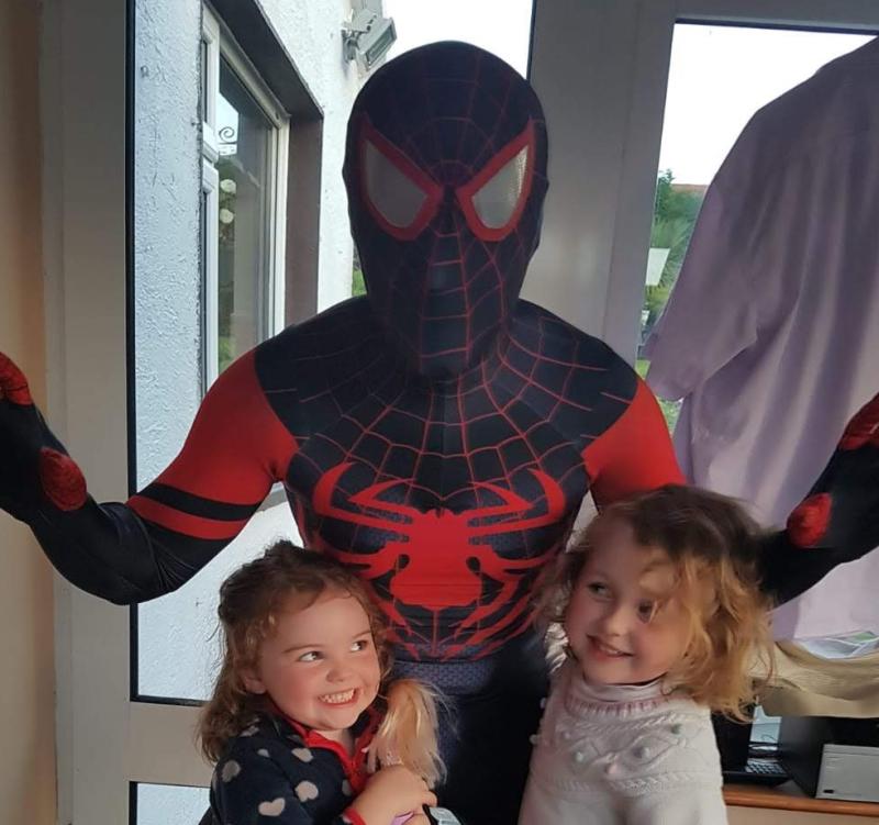 Spiderman will take to the streets of Kilkenny for fundraising run this evening