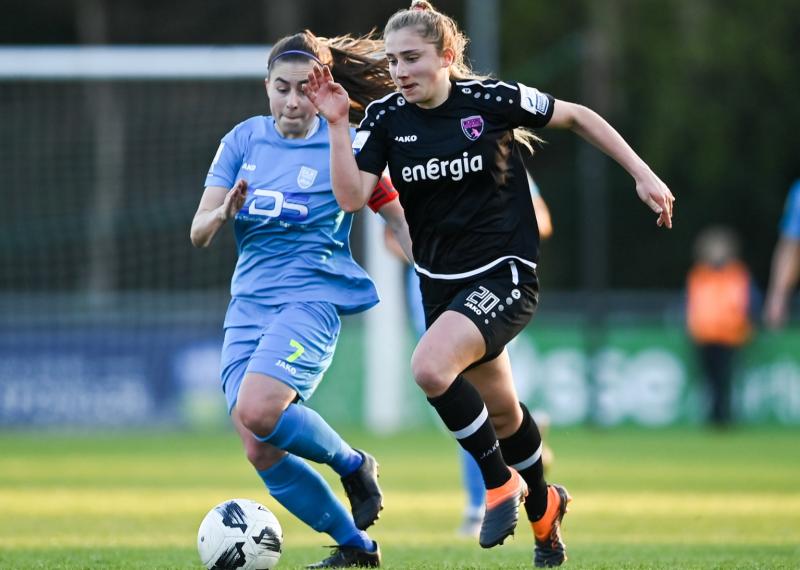 Kilkenny's Ellen Molloy nets four goals for Wexford Youths in the Women's National League