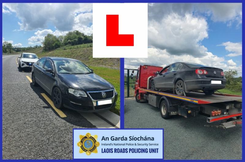 Learner driver in Laois has a few more lessons to learn after being caught by Gardaí