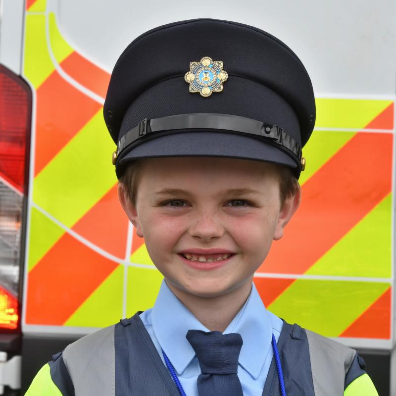Meet Conor Parr (7), Kilkenny's newest garda recruit!