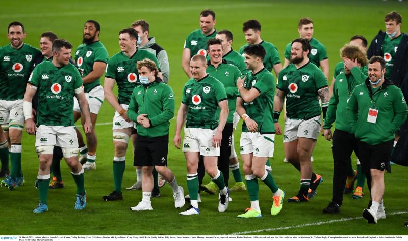 Ireland rugby squad named for summer Tests