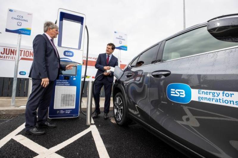 ESB opens biggest electric vehicle charging hub in Ireland Kilkenny Live