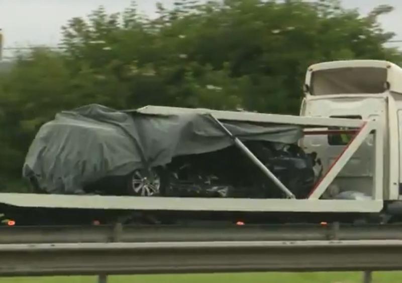 PHOTOS: Car removed from scene of N7 collision which killed three men 