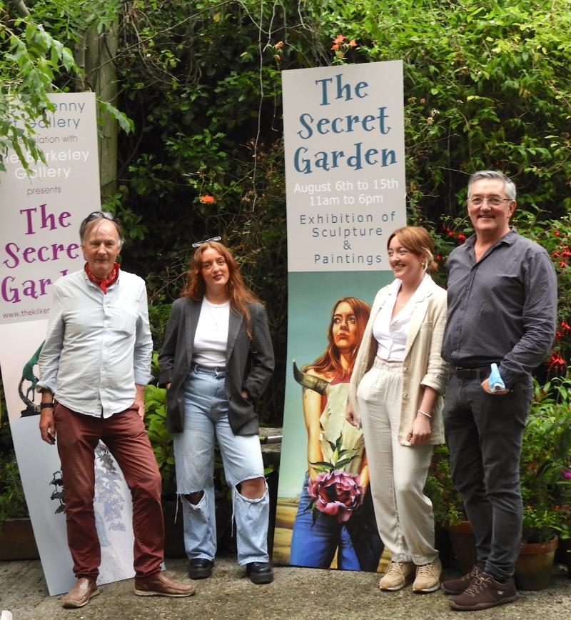 Outdoor sculpture exhibition at Grennan Mill in Thomastown