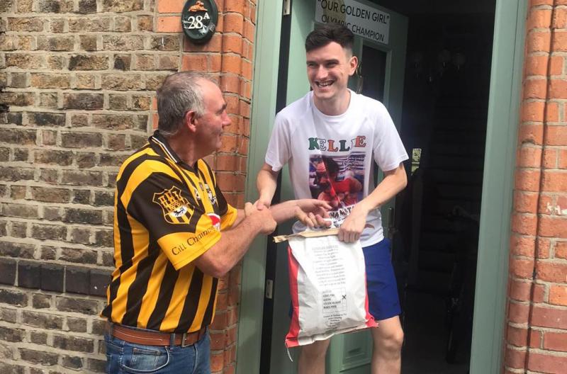 Mooncoin legend makes headlines gifting Kilkenny spuds to Olympic champ's family