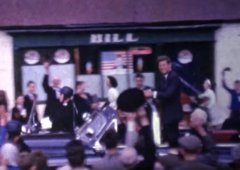 Never-before-seen JFK footage has a huge Kilkenny connection