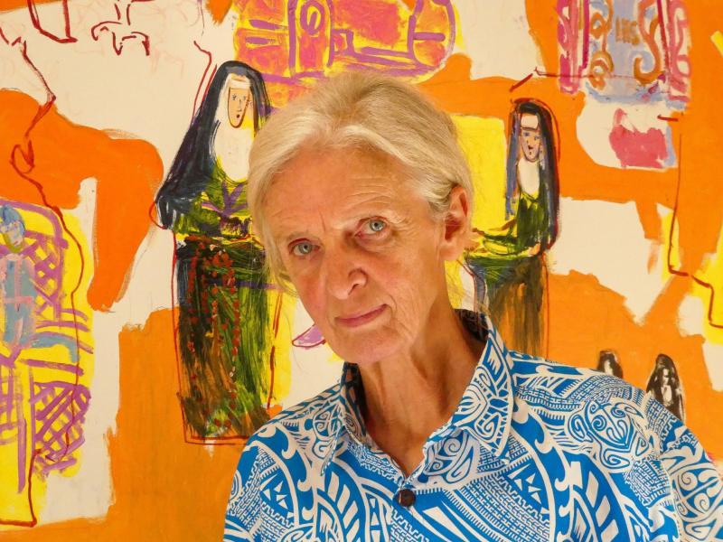 Art exhibition of paint, sculpture and photography at Shankill Castle