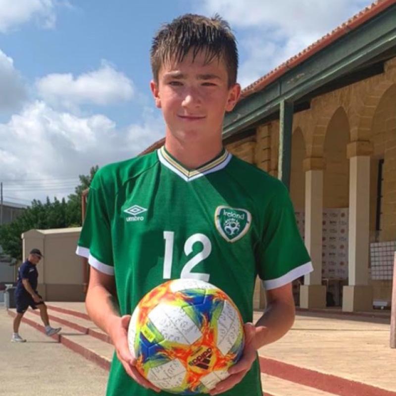 Kilkenny's Brian Moore nets a hat-trick in Republic of Ireland's Under 16 victory over Malta