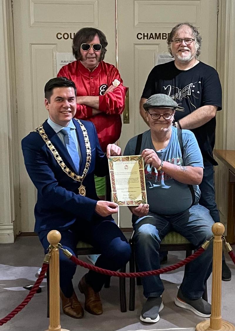 Mayoral certificate for 'positive promotion of Kilkenny overseas'