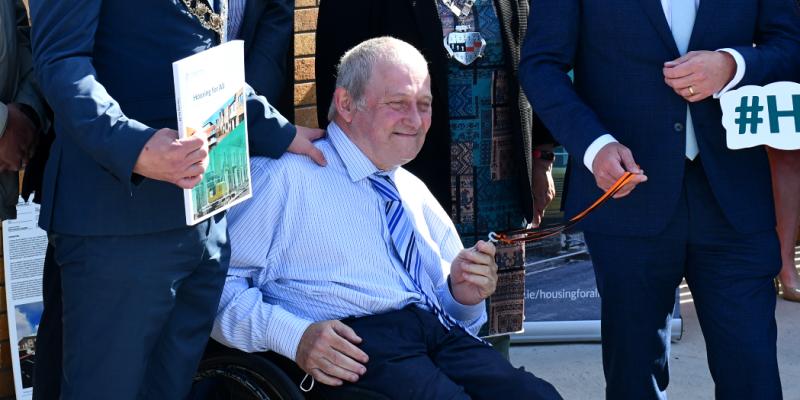 Keys to new city home for Kilkenny Paralympic hero  