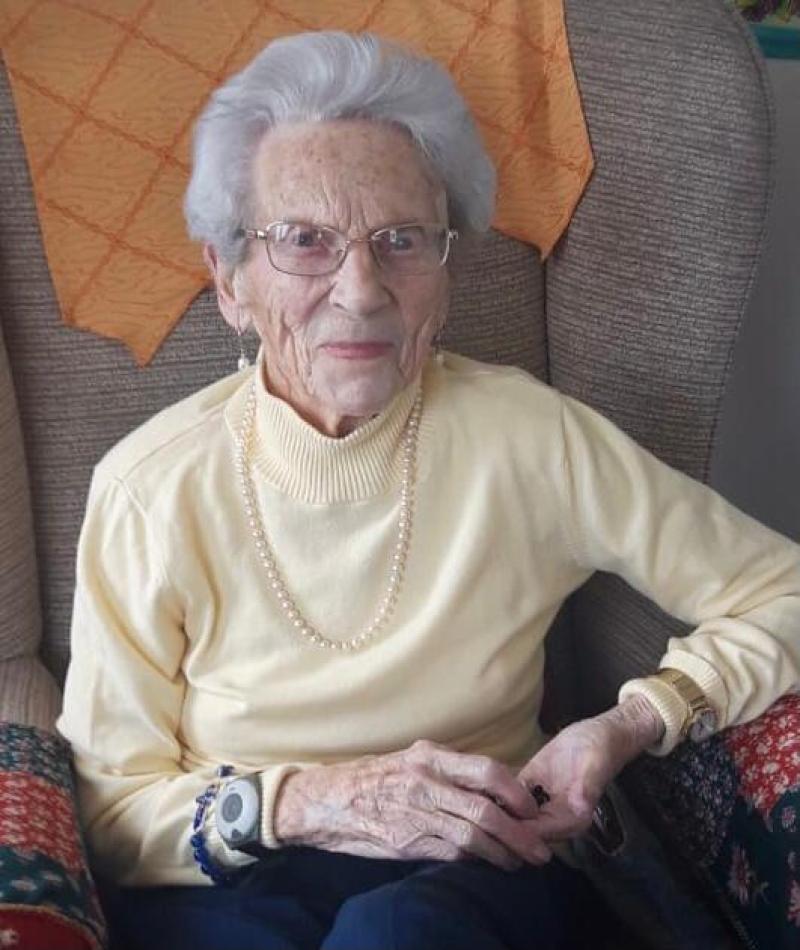 Happy 100th birthday to avid Kilkenny People  reader, Peg
