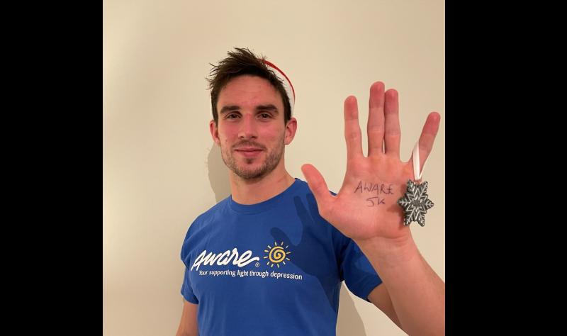 Rugby star Joey Carbery calls on Kilkenny to take part in Aware Christmas 5k