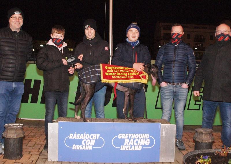 Kilkenny Trainer wins at the Shelbourne Park Winter Racing Festival