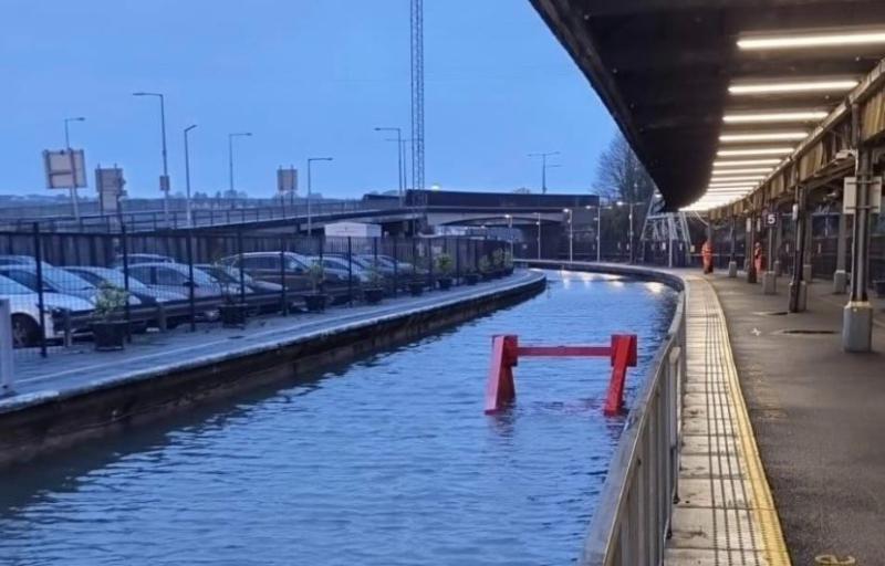 Storm Barra: Kilkenny - Waterford train travel severely impacted by flooding 