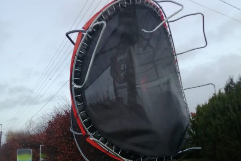 Gardai issue reminder to secure trampolines to avoid 'serious risk' to public