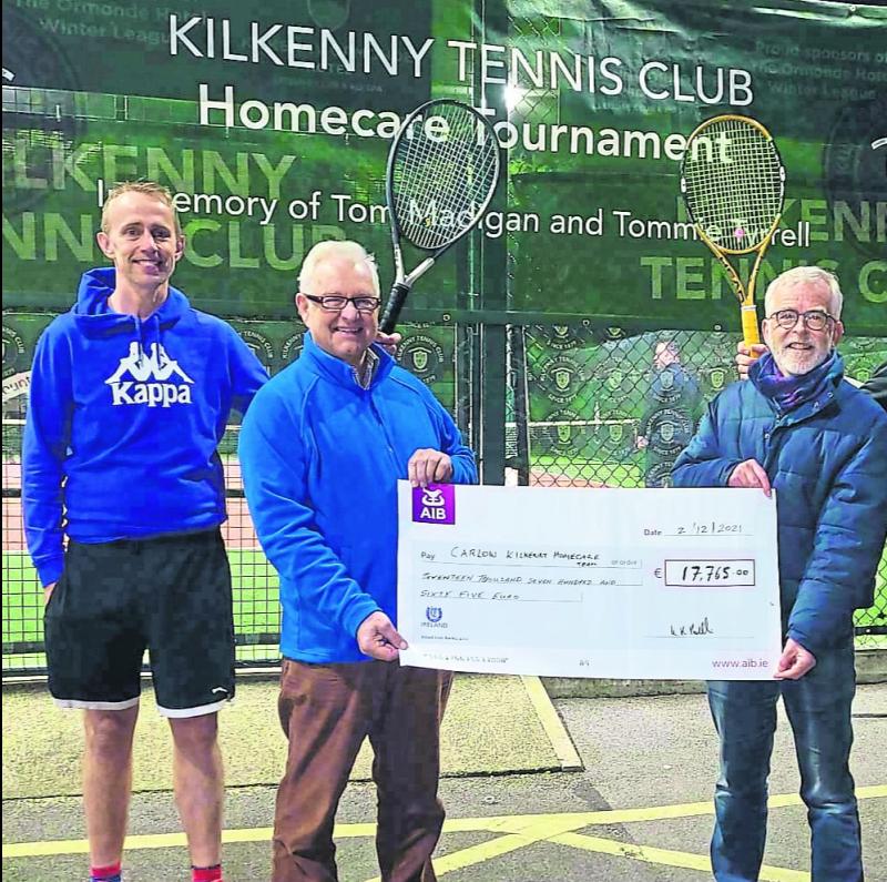 Kilkenny Tennis Club raise funds in fundraising competition