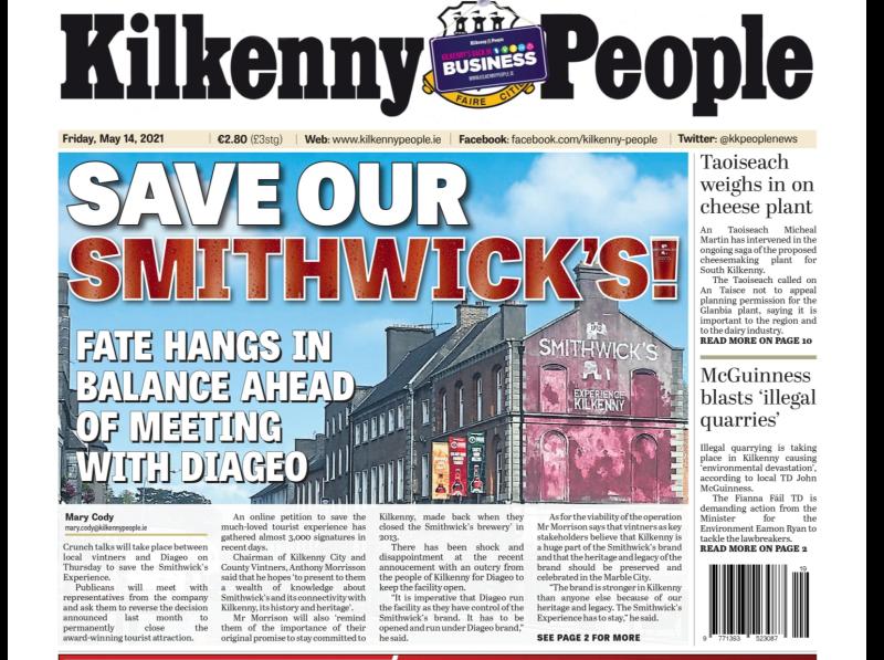 May: Community campaign to save Smithwick’s attraction begins