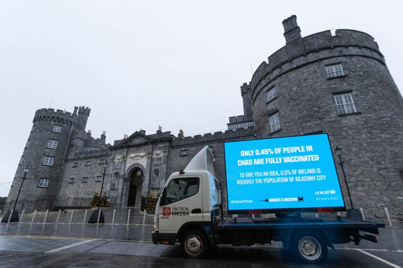 UNICEF Ireland brings stark unfairness of global COVID-19 vaccine rollout to Kilkenny