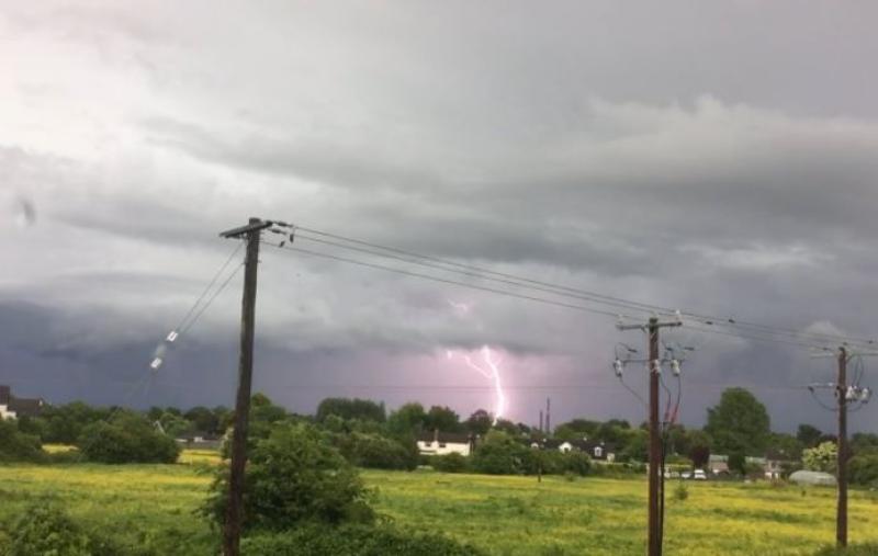 ALERT: Met Éireann issues fresh status yellow thunderstorm warning for Kilkenny