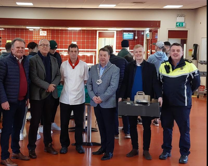 The Meals on Wheels event at Stephens Barracks on Christmas Day