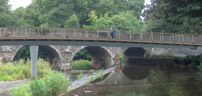 footbridge in Castlecomer 