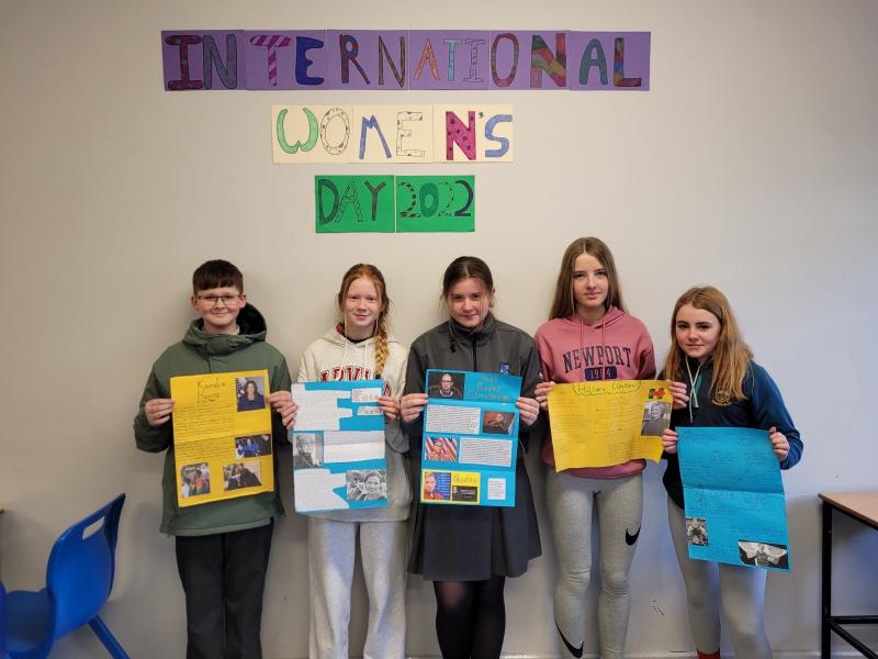 Coláiste Mhuire Johnstown celebrates International Women’s Day 2022