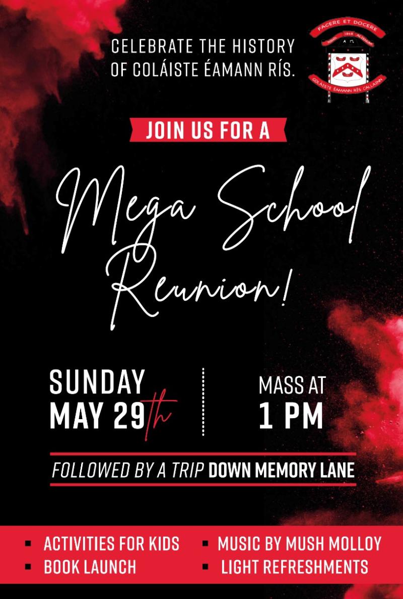 Mega school reunion planned for Callan CBS