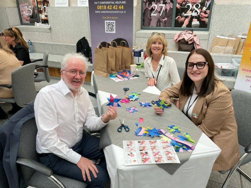 Kilkenny politicians weave stars to support victims of domestic, sexual and gender based violence
