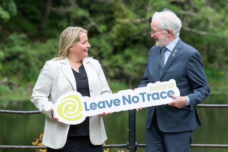 Kilkenny's Minister Noonan welcomes Leave No Trace Campaign 
