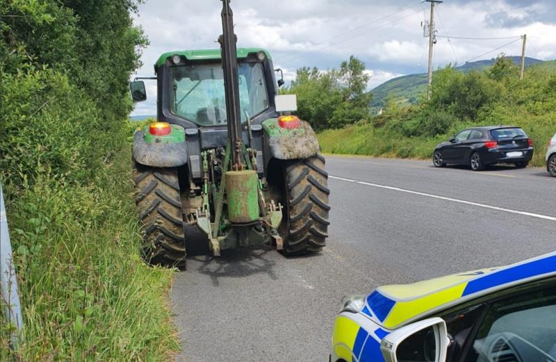 Gardaí send message to Kilkenny tractor drivers after numerous mobile phone offences