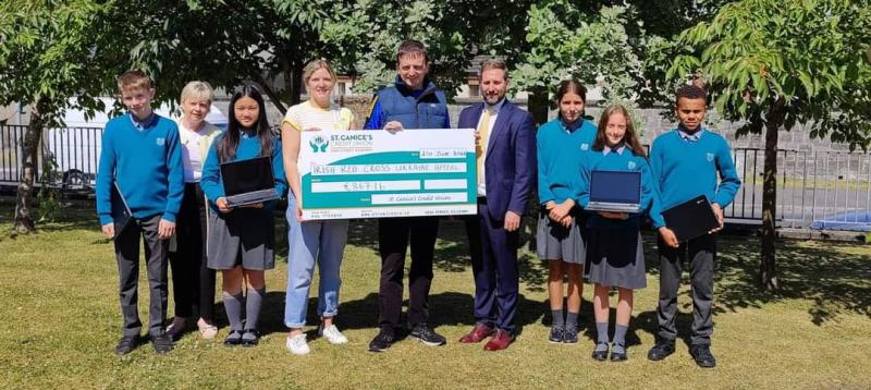 Kilkenny city school bookworms raise money for Irish Red Cross Ukraine appeal