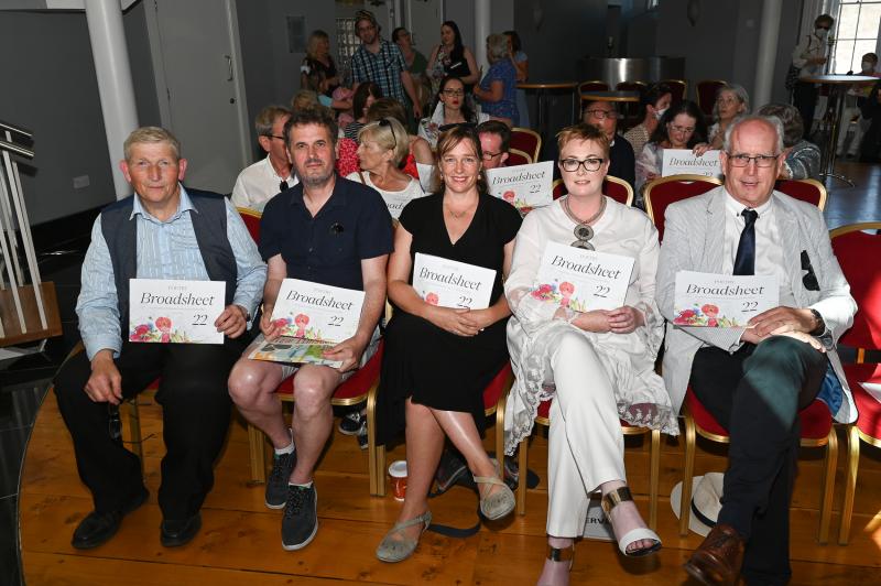 Stunning array of works  in the 22nd Kilkenny Poetry Broadsheet 