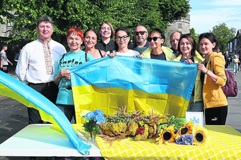 More than 500 people celebrate Ukraine Independence Day in Kilkenny