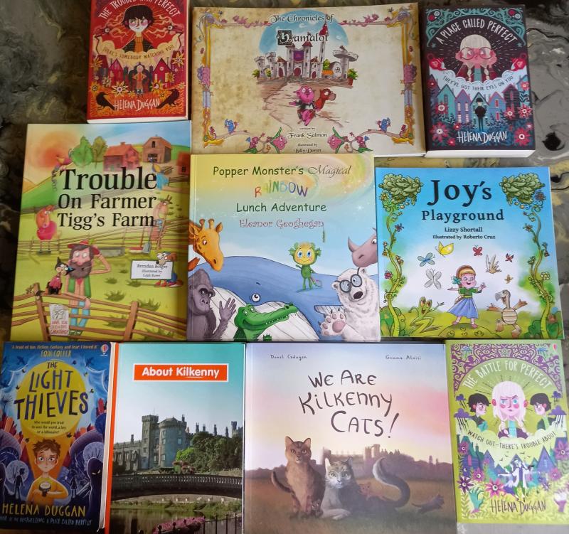 Children's authors donate  books to Kilkenny Ukrainian Response team