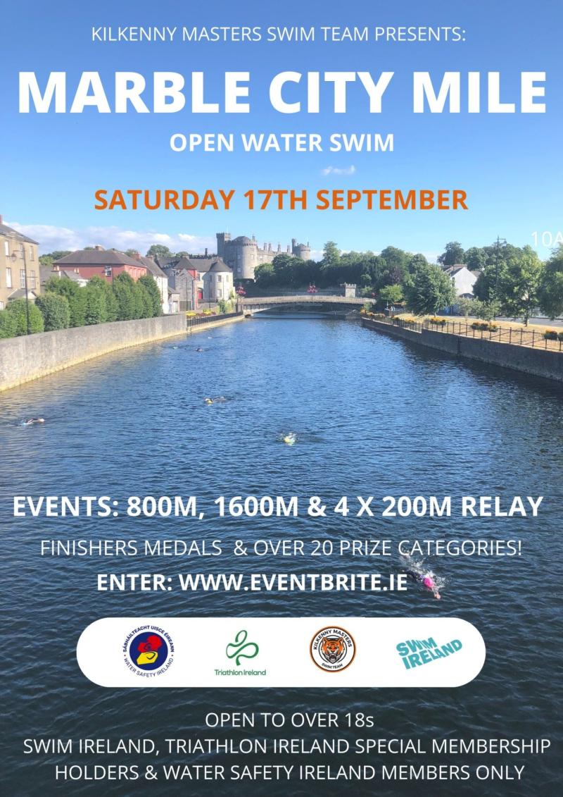 Dive in! Marble City Mile returns to Kilkenny this weekend 