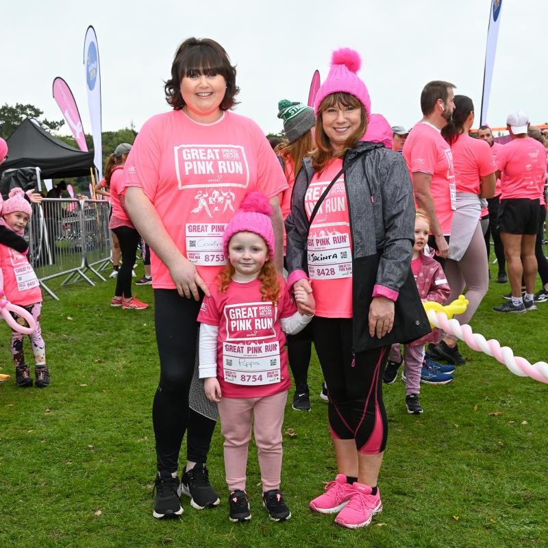 Courtney Cass, Ambassador for Kilkenny's Great Pink Run
