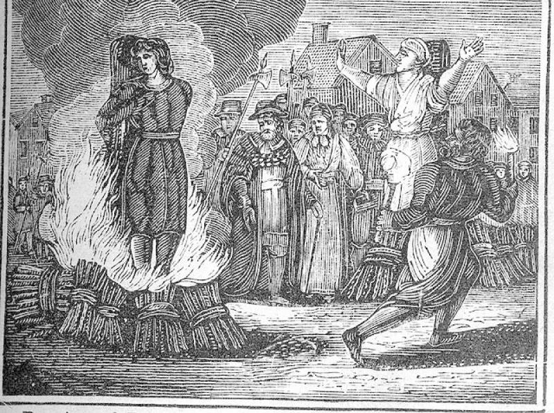 On this day in 1324, Petronella de Meath was burned at the stake in Kilkenny
