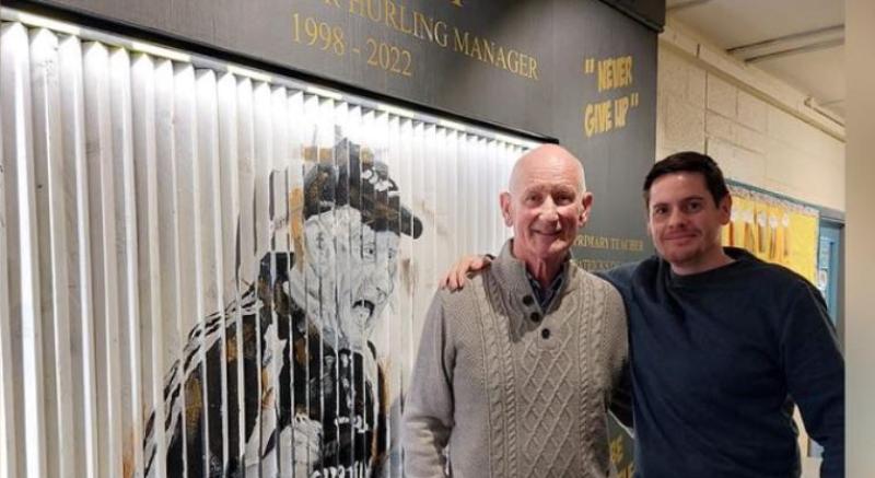 Kilkenny school celebrates retired principal Brian Cody with incredible tribute wall
