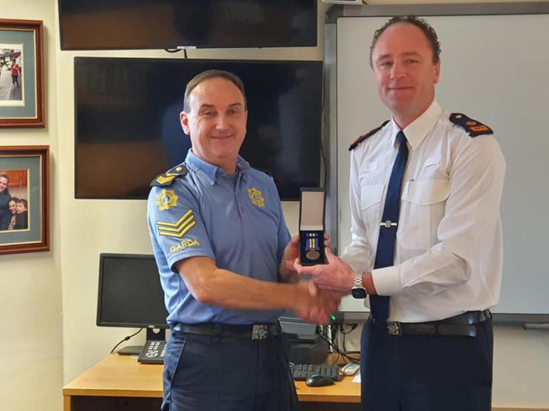 Garda who has served with distinction in Kilkenny retires 
