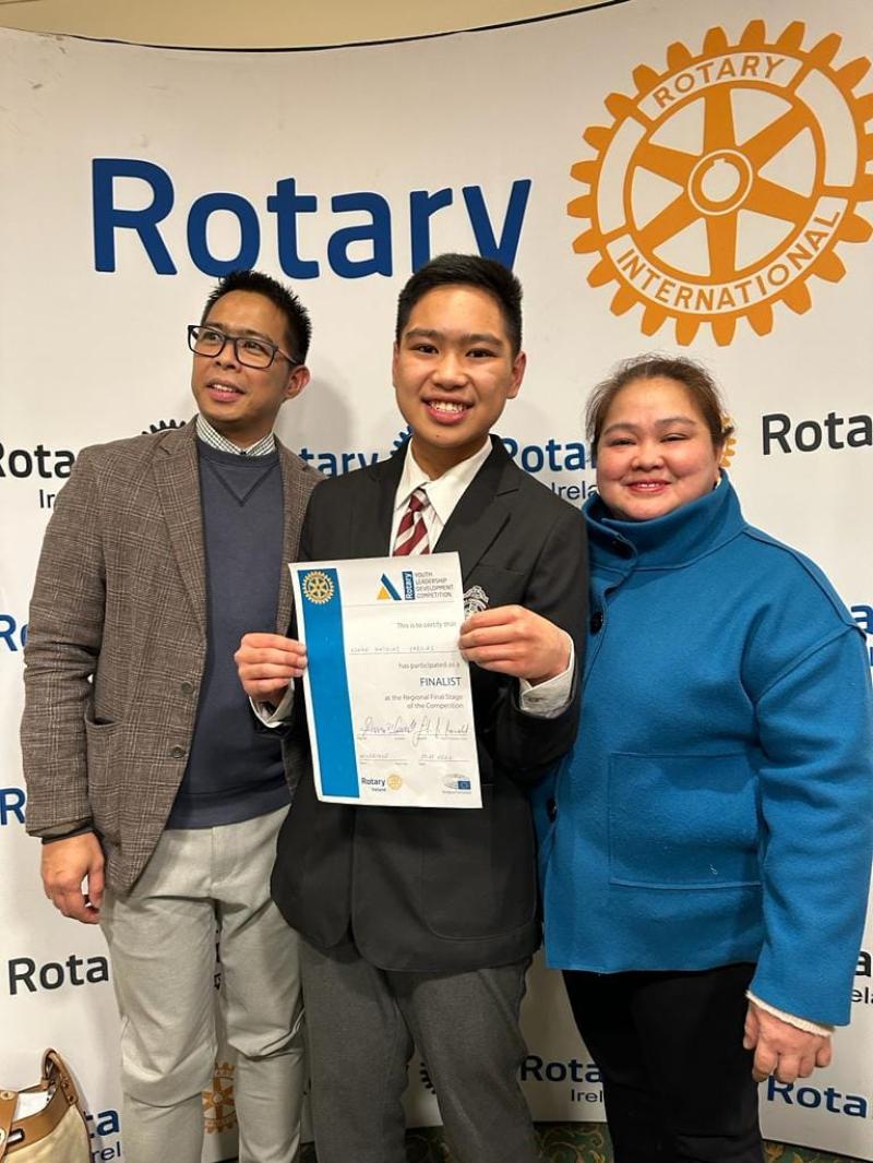 Rohan will be Kilkenny’s Youth Leader at European Parliament