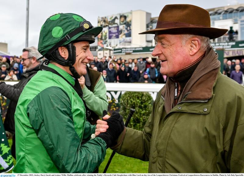 Major festive season success for Mullins and O'Brien